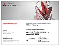 AutoCAD Certified Professional